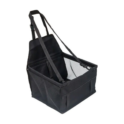 Foldable Pet Car Safety Seat - Secure, Comfy & Travel-Ready