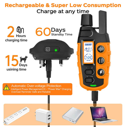 Remote Control Dog Training E-Collar - Safe Training Made Easy