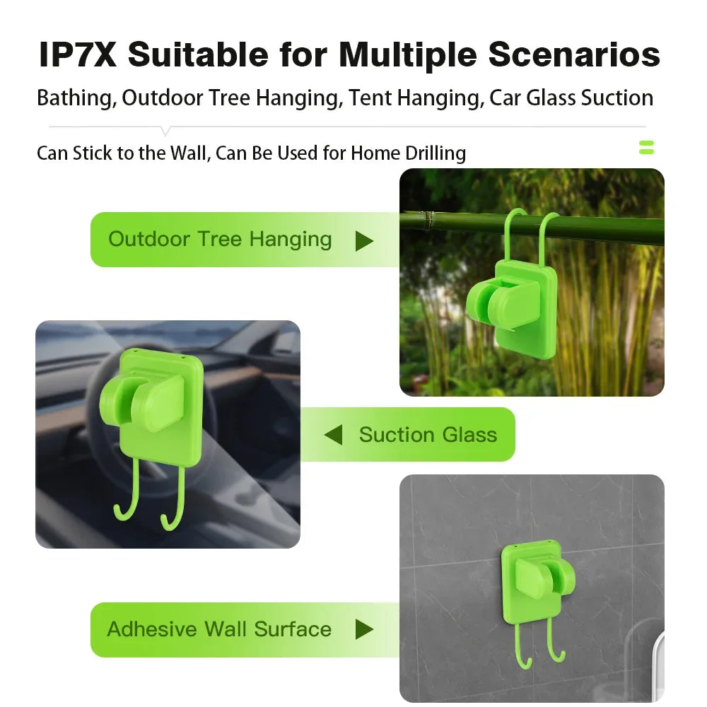 Portable Outdoor Shower Pump - Clean Comfort On The Go