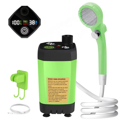 Portable Outdoor Shower Pump - Clean Comfort On The Go