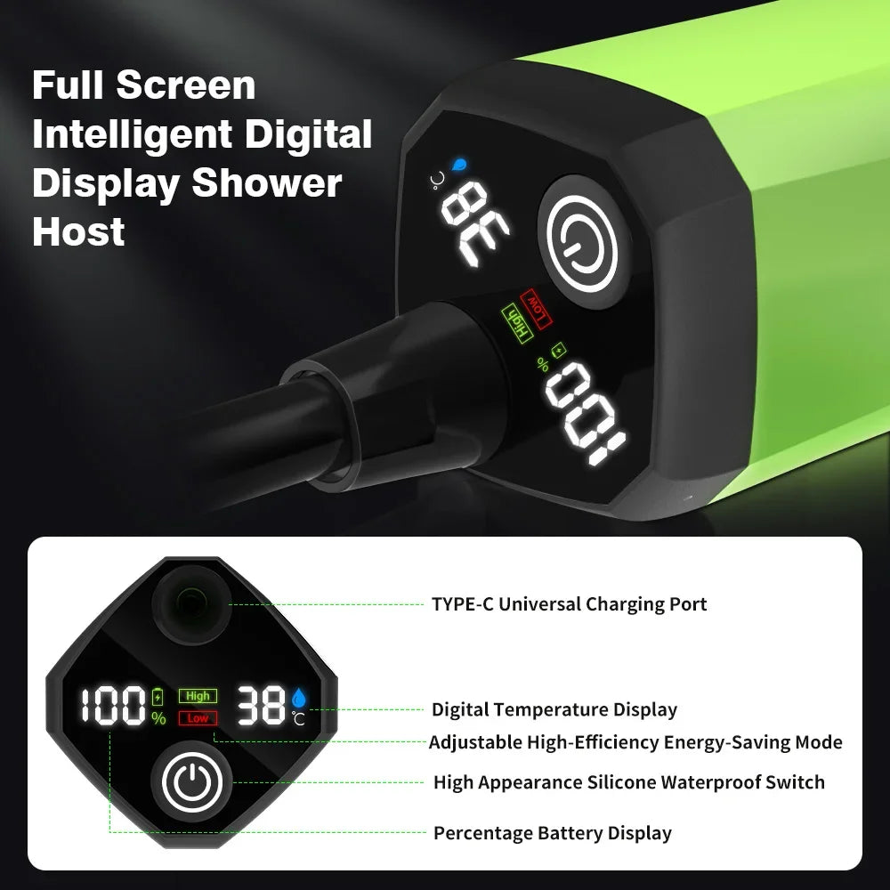 Portable Outdoor Shower Pump - Clean Comfort On The Go