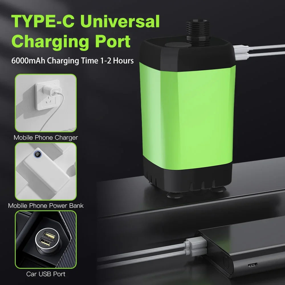 Portable Outdoor Shower Pump - Clean Comfort On The Go