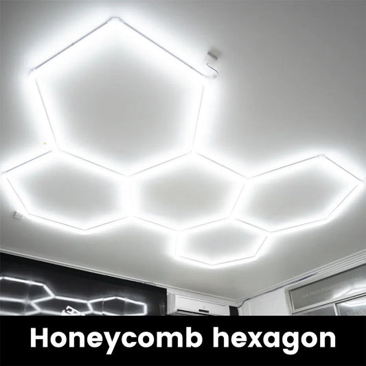 Ceiling Hexagonal LED Lights - Built To Light Up Perfection