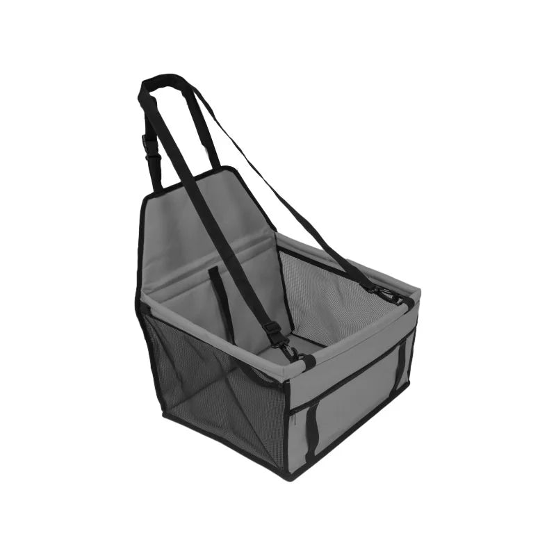 Foldable Pet Car Safety Seat - Secure, Comfy & Travel-Ready